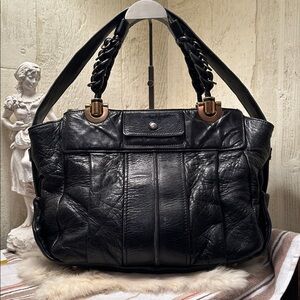 Chloe Vintage Black Heloise 2-way Tote Bag